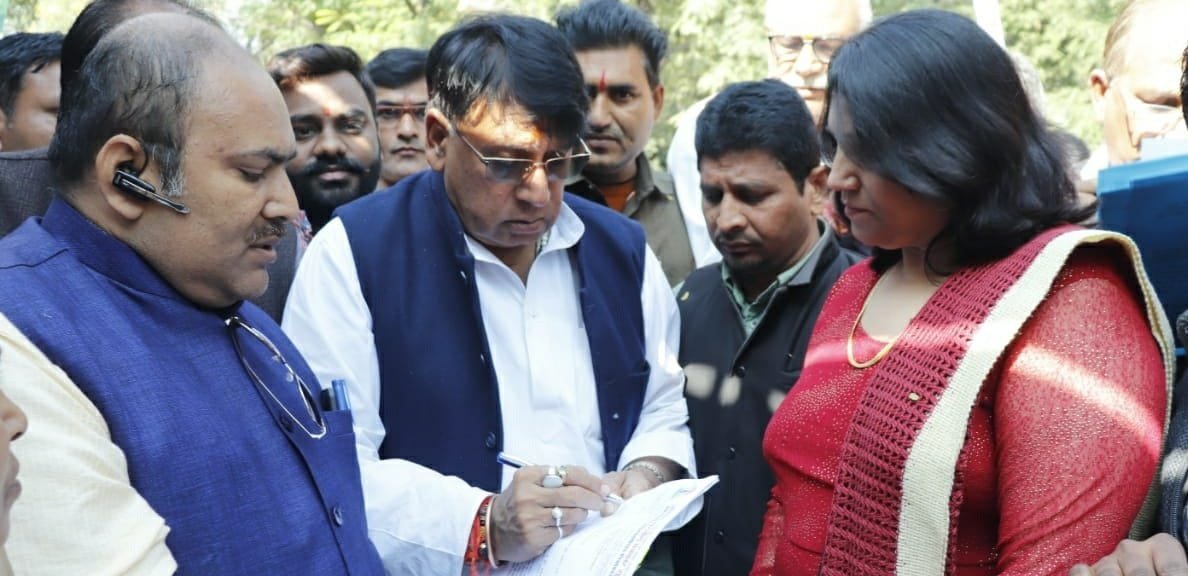 अखिल भारतीय पत्रकार सुरक्षा समिति के पदाधिकारियों के नेतुर्त्व में एक प्रतिनिधि मंडल ने मंत्री पीसी शर्मा से मुलाक़ात कर की पत्रकार सुरक्षा क़ानून लागू करने की मांग | New India Times