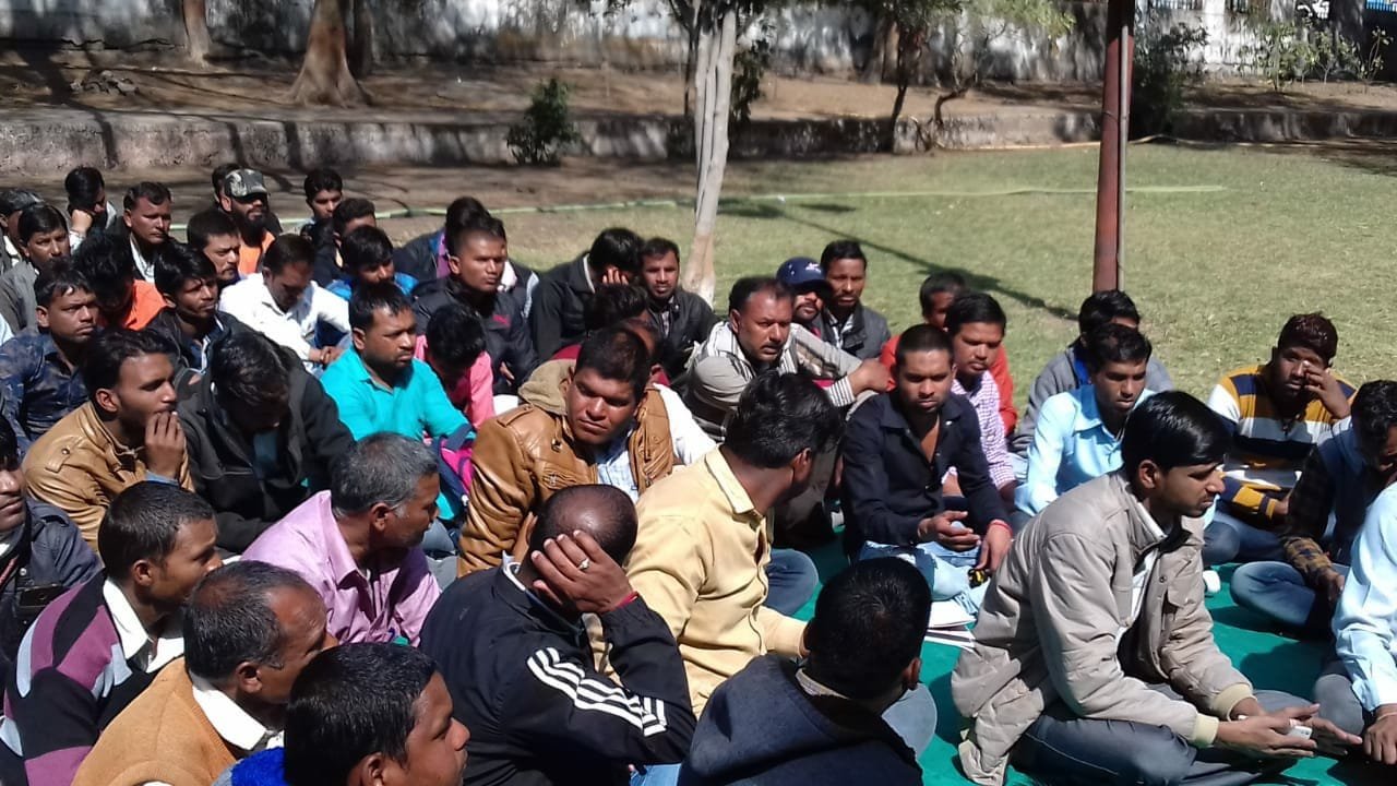 मध्यप्रदेश बाह्य स्त्रोत विद्युत कर्मचारी कल्याण संघ के बैनर तले आयोजित होने जा रहे मुख्यमंत्री कमलनाथ के स्वागत समारोह व कार्यकारिणी के गठन को लेकर हुई बैठक | New India Times