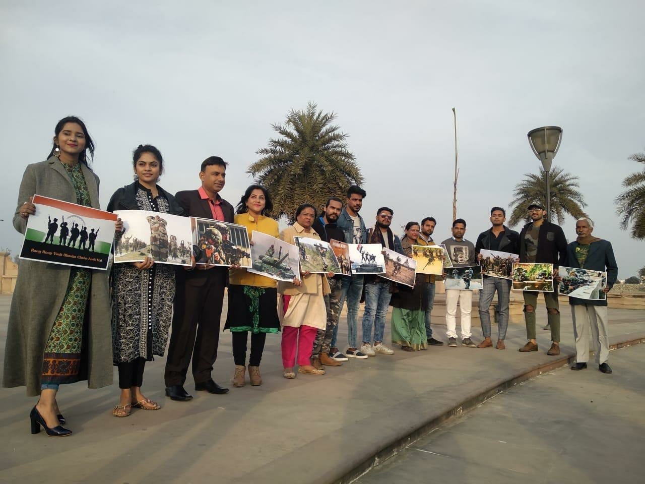 भारतीय सैनिक दिवस पर विपिन प्रियंका प्रोडक्शन ने पोस्टर बैनर के द्वारा पेश किया सैनिकों का सम्मान | New India Times