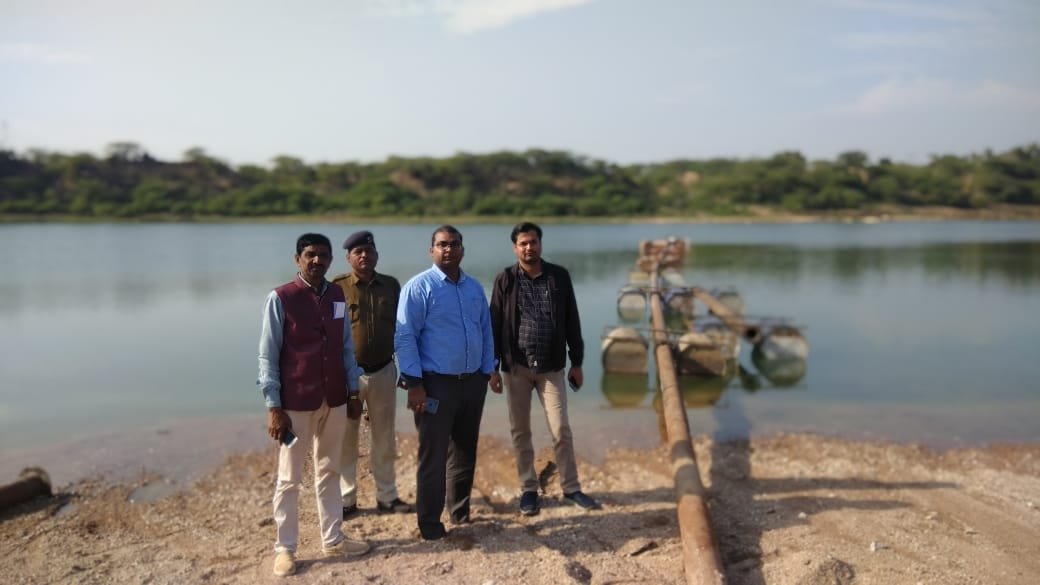 कलेक्टर के निर्देश पर अवैध रेत खनन के खिलाफ कार्रवाई से खनन माफियाअों में मचा हड़कम्प | New India Times