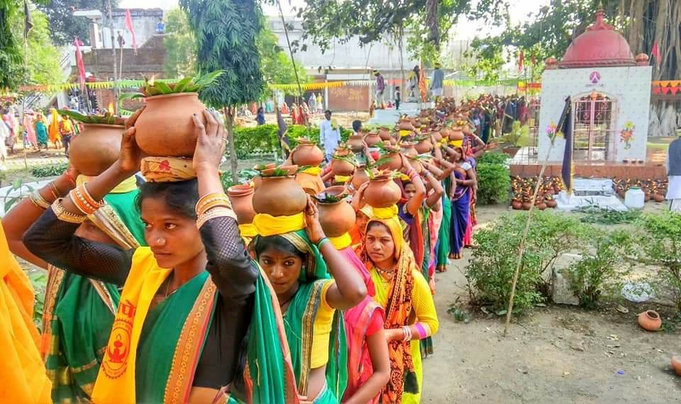 विवादों में रहकर शुरु हुआ गोंडी महापुराण, प्रशासन चौकस, राजनैतिक नहीं धार्मिक आयोजन: शक्ति सिंह | New India Times