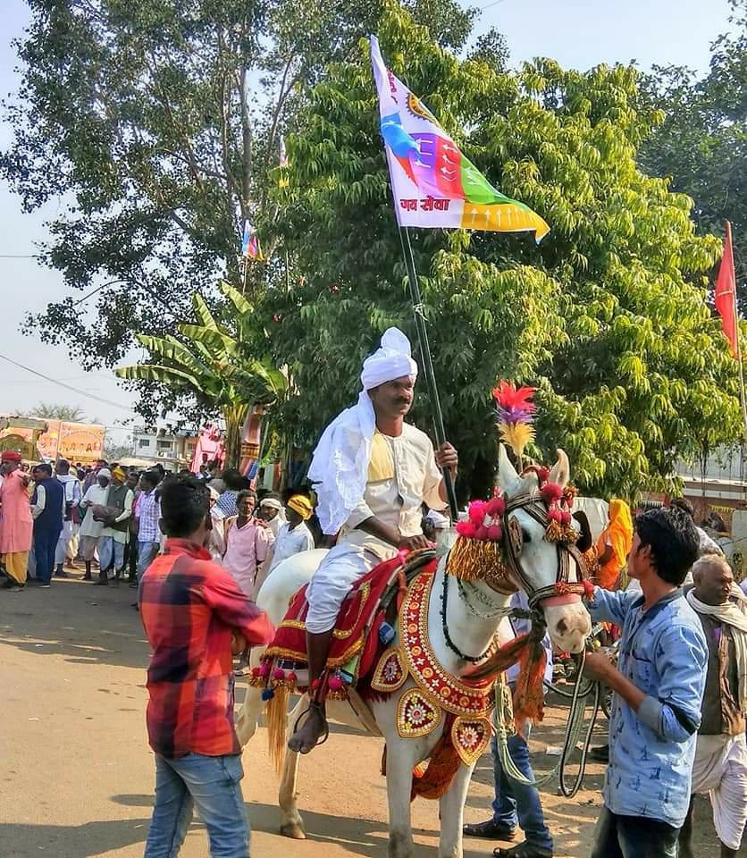 विवादों में रहकर शुरु हुआ गोंडी महापुराण, प्रशासन चौकस, राजनैतिक नहीं धार्मिक आयोजन: शक्ति सिंह | New India Times