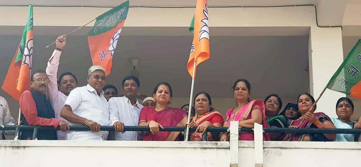 मेरा परिवार - भाजपा परिवार अभियान का दो अलग-अलग स्थानों पर का हुआ शुभारंभ | New India Times