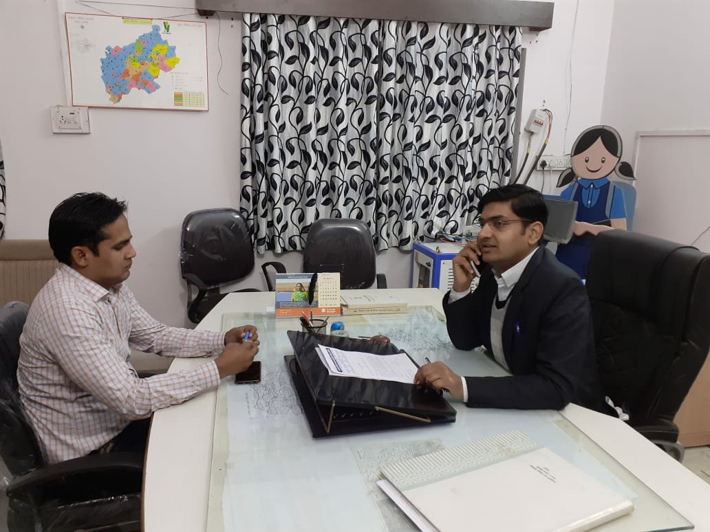 राजस्थान प्रशासनिक सेवा के अधिकारी शीराज अली जैदी ने मकराना उपखण्ड अधिकारी का संभाला पदभार | New India Times