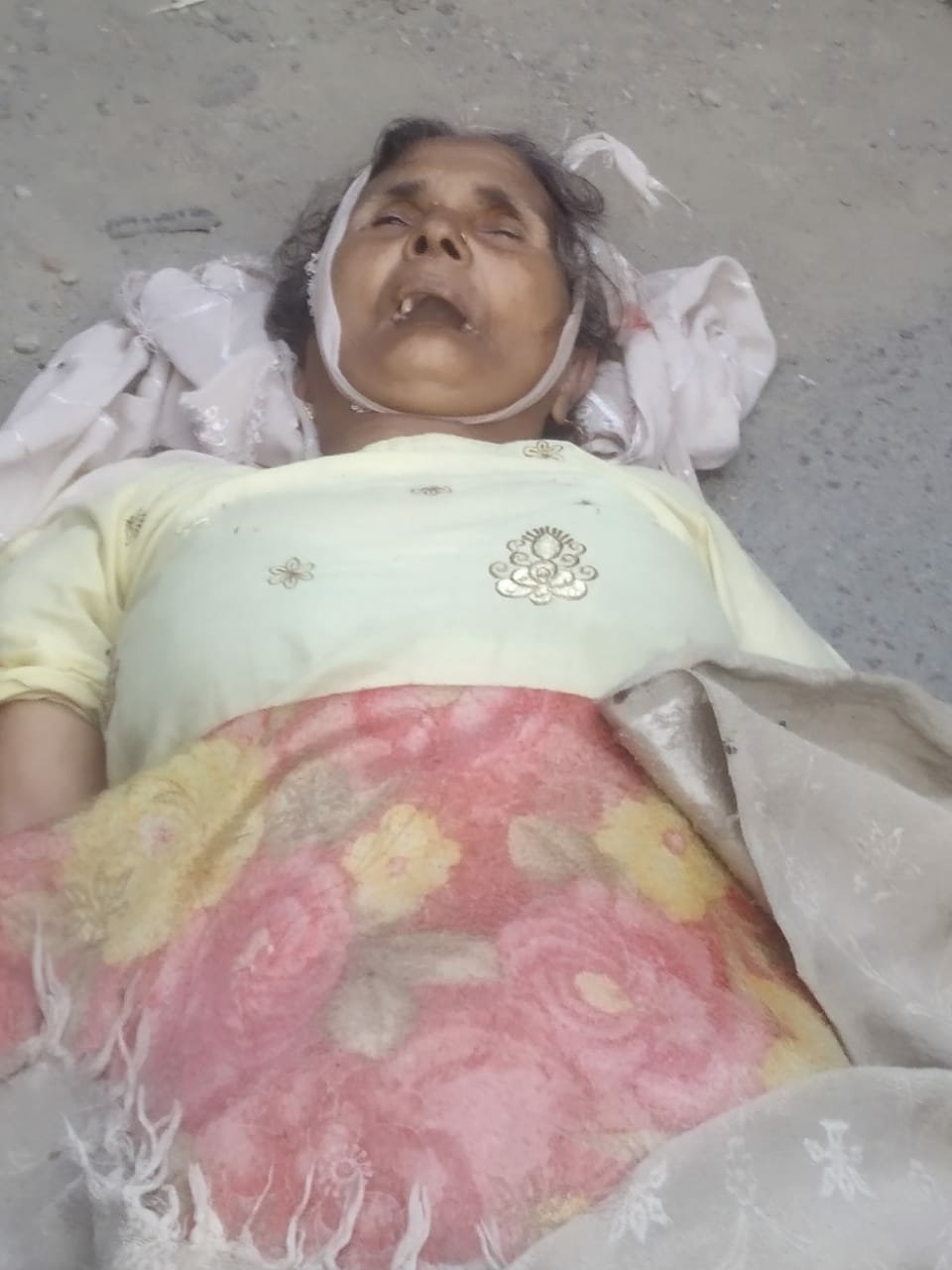 सड़क हादसे में बुजुर्ग महिला की मौत | New India Times