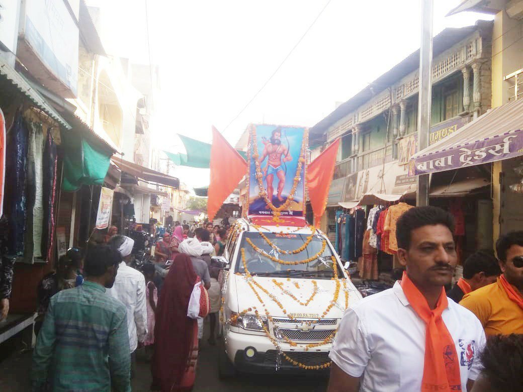 भगवान परशुराम जयंती पर राणापुर में ढोल-धमाकों के साथ निकाली गई भव्य शोभा यात्रा | New India Times