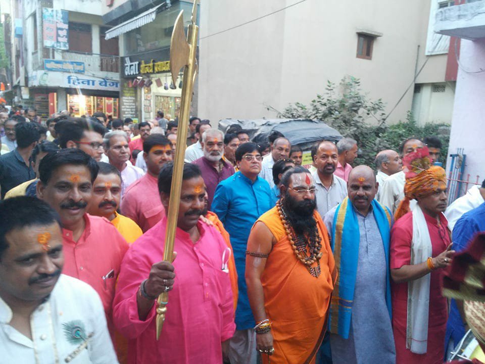 भगवान परशुराम जन्मोत्सव पर ब्राह्मण समाज द्वारा निकाली गई झाँकी व विशाल शोभायात्रा | New India Times