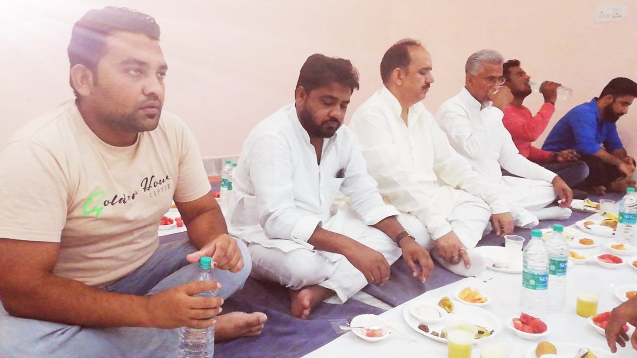 पूर्व केंद्रीय मंत्री सुभाष महरिया द्वारा आयोजित रोजा-ए-इफ्तार में हजारों रोजेदारों ने की शिरकत | New India Times