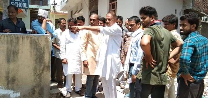 विधायक श्री मुन्नालाल गोयल ने ग्वालियर पूर्व विधानसभा क्षेत्र के अंतर्गत भीम नगर नाले का किया निरीक्षण | New India Times