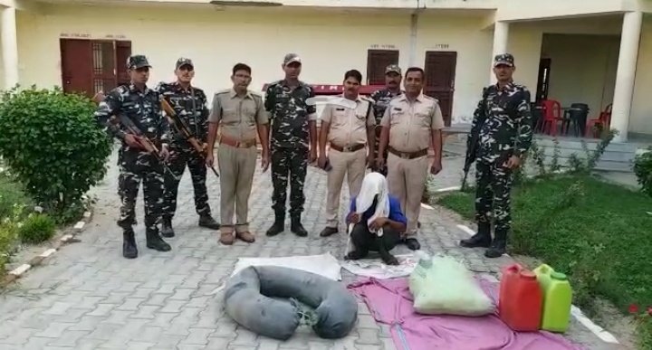 सशस्त्र सीमा बल व आबकारी विभाग की संयुक्त छापे मारी में 180 लीटर अबैध कच्ची शराब बरामद | New India Times