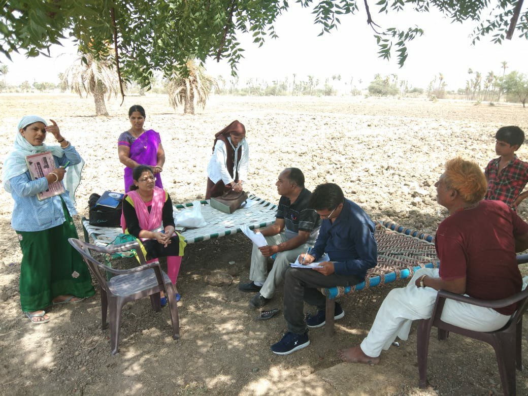 सरकार द्वारा संचालित दस्तक अभियान के अन्तर्गत महिला बाल विकास विभाग और स्वास्थ्य विभाग के संयुक्त अमले ने घर-घर दी दस्तक | New India Times
