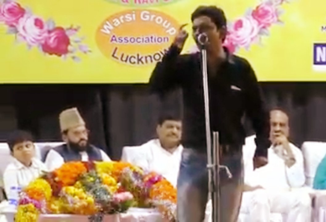 लखनऊ में आयोजित अखिल भारतीय कवि सम्मेलन एवं मुशायरा में मध्यप्रदेश का नेतृत्व कर वाले ताबिश नैयर हुए लखनऊ में सम्मानित | New India Times