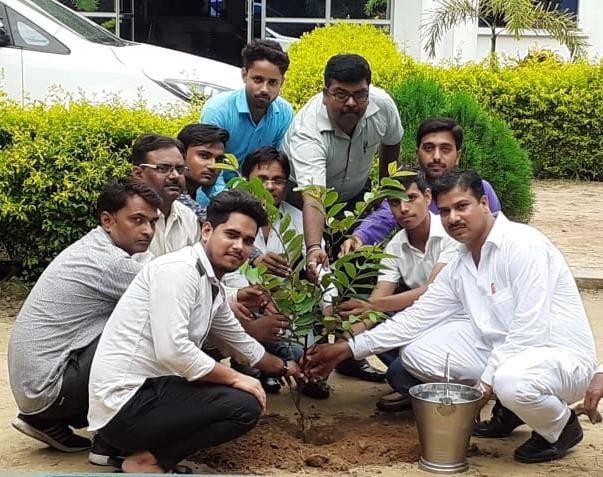 हाजी नवाब अली डिग्री कॉलेज लहरपुर में वृक्षारोपण कार्यक्रम का आयोजन | New India Times