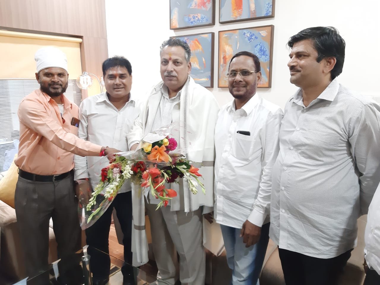 झारखण्ड के प्रसिद्ध अधिवक्ता नेता श्री राजेश शुक्ला का हुआ भव्य स्वागत | New India Times