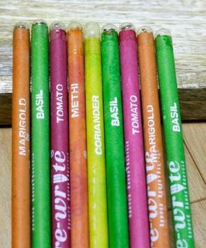 अध्यापिका प्रियंका त्रिपाठी ईको अभियान के तहत बच्चों को जागरूक करने के लिए वितरित करेंगी ईको पेंसिल | New India Times