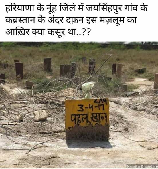 गाय के नाम पर मारे गये पहलू खान मामले में सभी आरोपी हुए बरी | New India Times