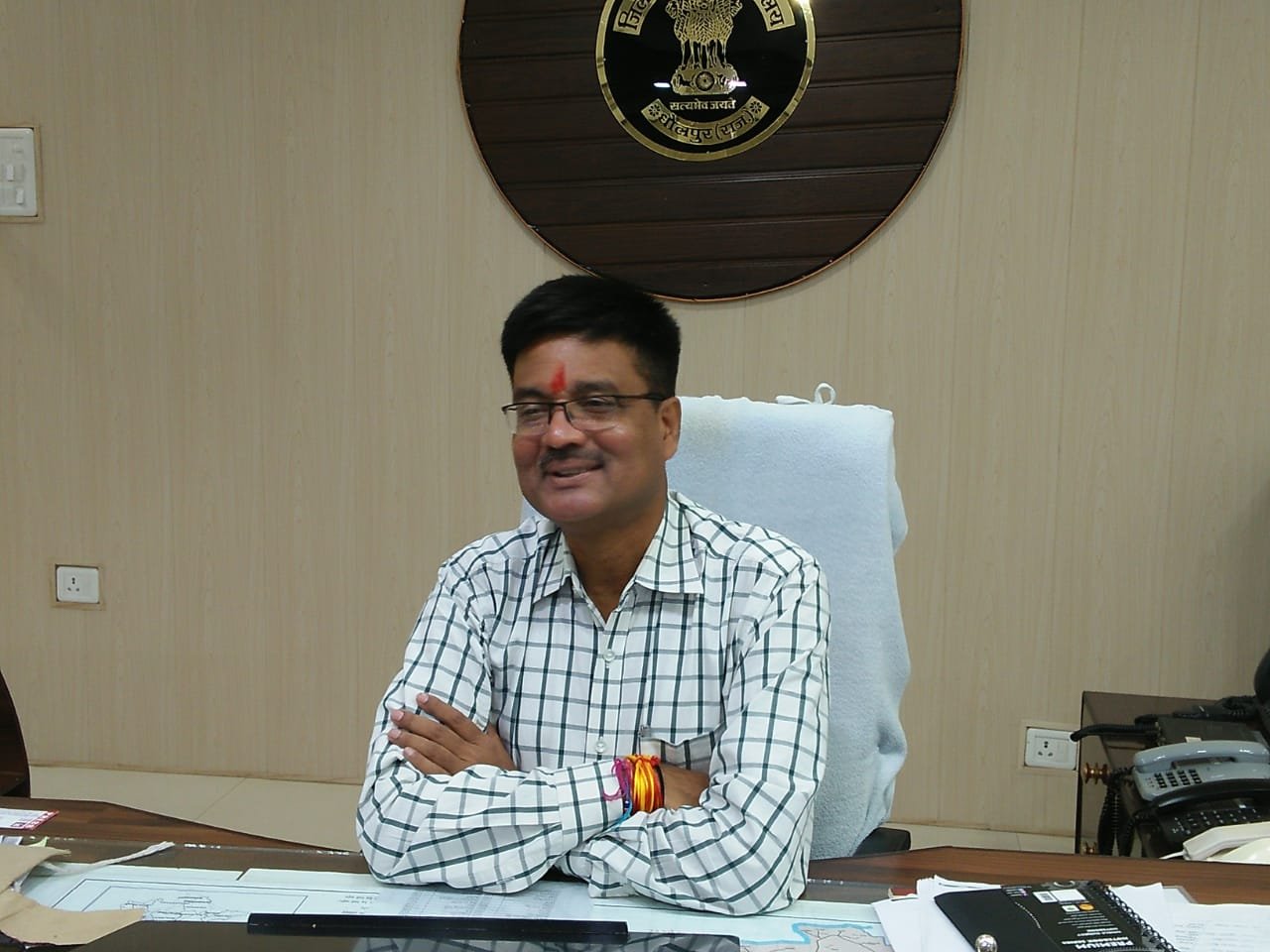 धौलपुर जिला कलेक्टर राकेश जयसवाल ने संभाला अपना पदभार | New India Times