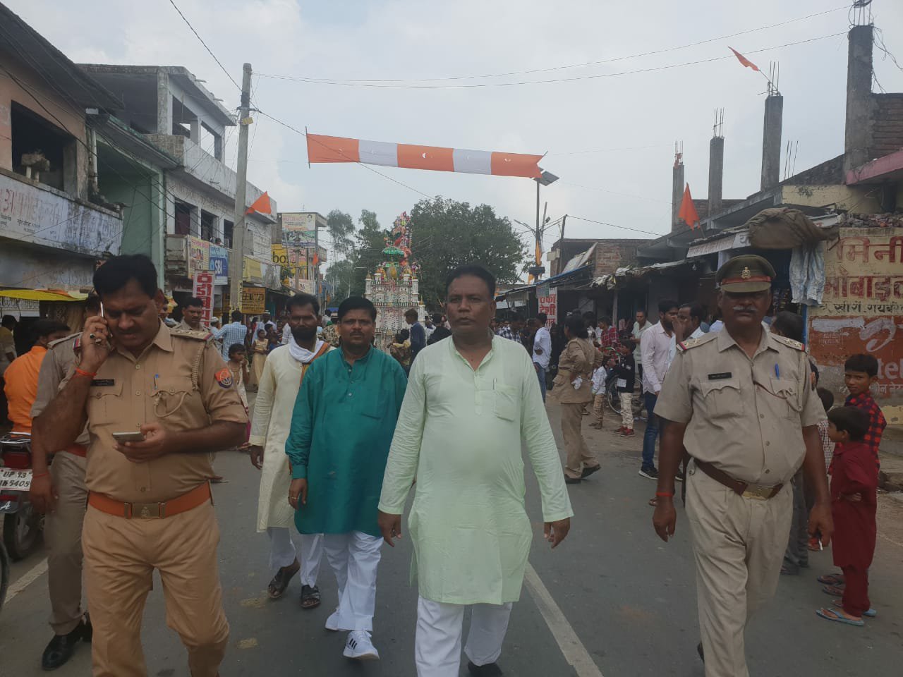 मुहर्रम दसवीं के जुलूस में या अली या अली के नारे से गूंज उठा खीरों कस्बा | New India Times