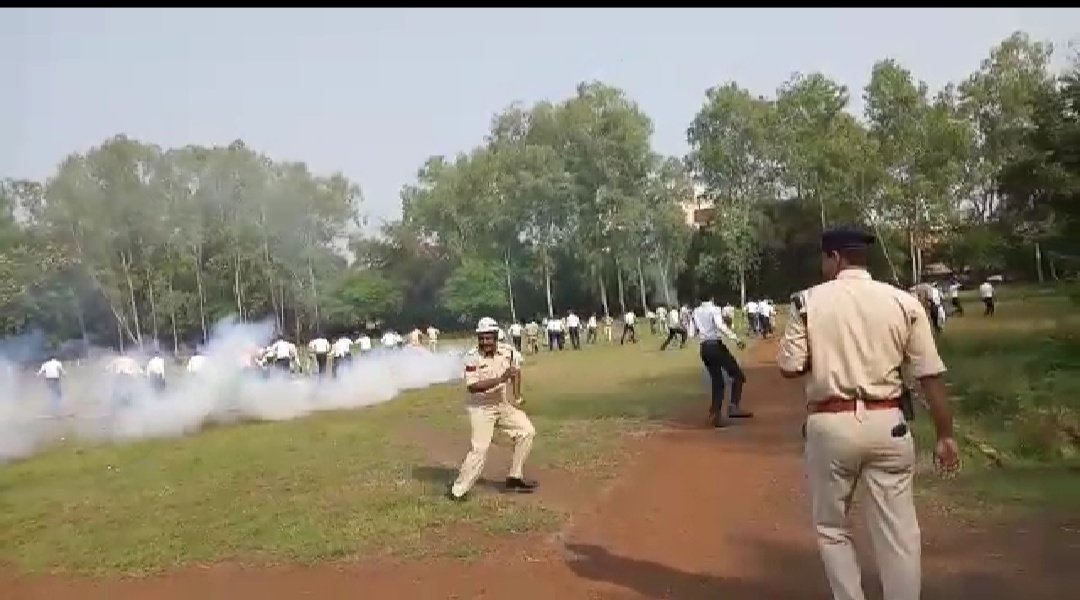 भोपाल शहर में शांति, सुरक्षा एवं कानून व्यवस्था के मद्देनजर किया गया बलवा ड्रिल रिहर्सल | New India Times