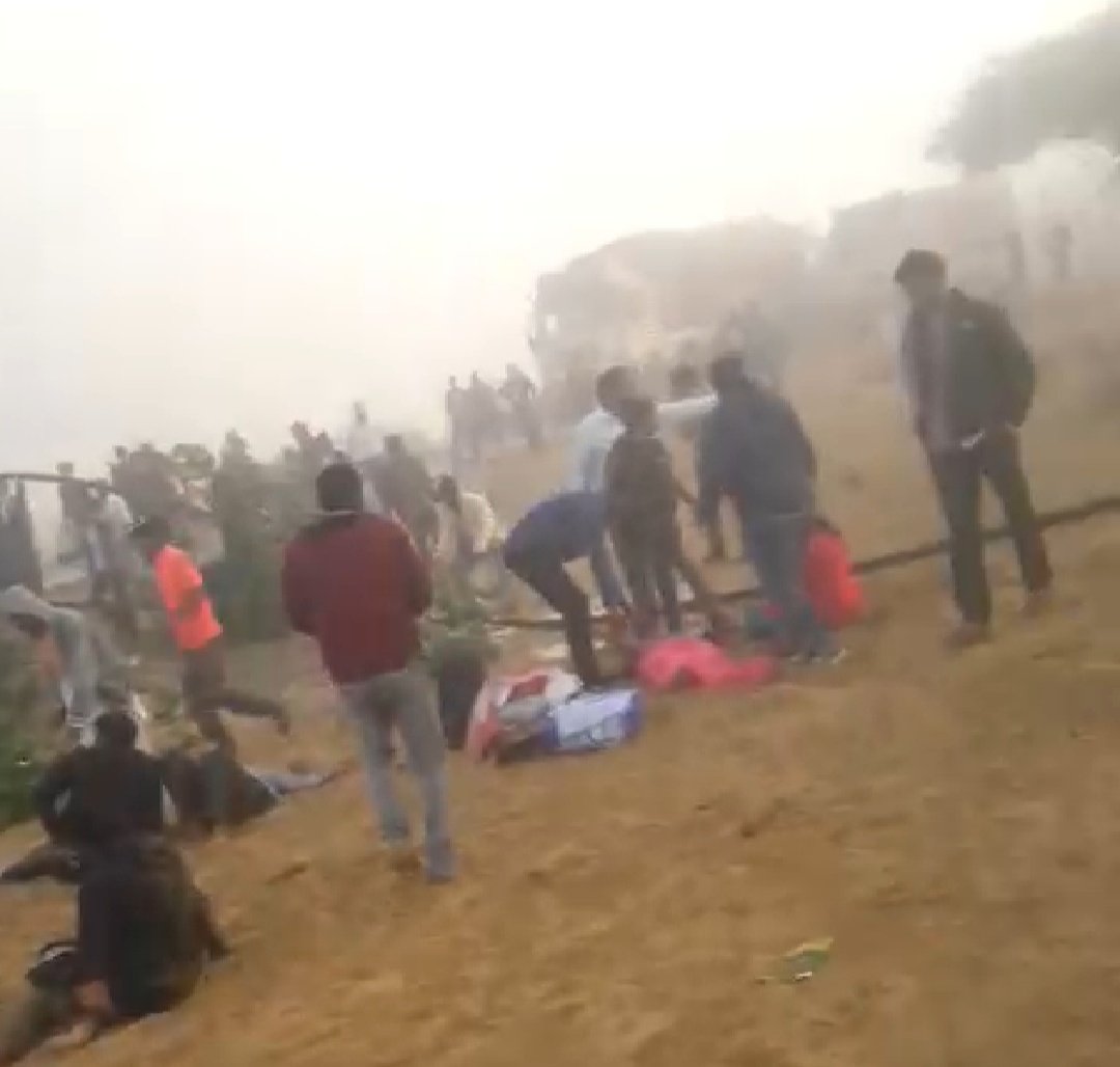 बीकानेर जिले में NH-11 पर यात्री बस और ट्रक के बीच हुई जोरदार टक्कर, 10 लोगों की मौत, 20 से अधिक घायल | New India Times