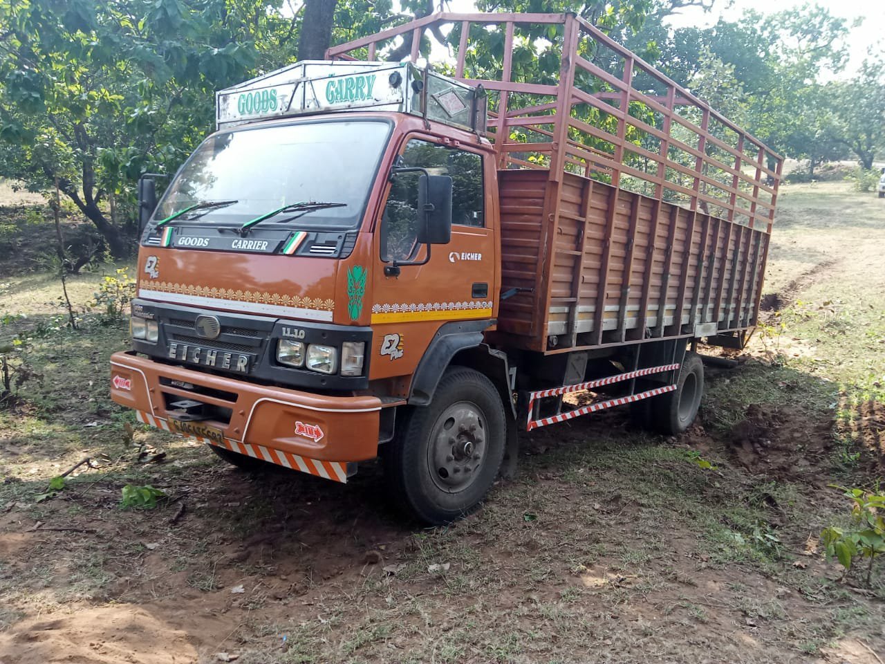 लावारिस हालत में खड़ी मिली आईसर ट्रक को पुलिस ने किया जब्त | New India Times