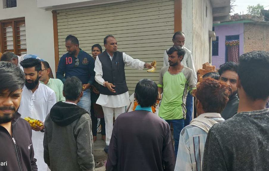 मेघनगर में डॉक्टर भीमराव अंबेडकर की तस्वीर पर किया गया माल्यार्पण | New India Times