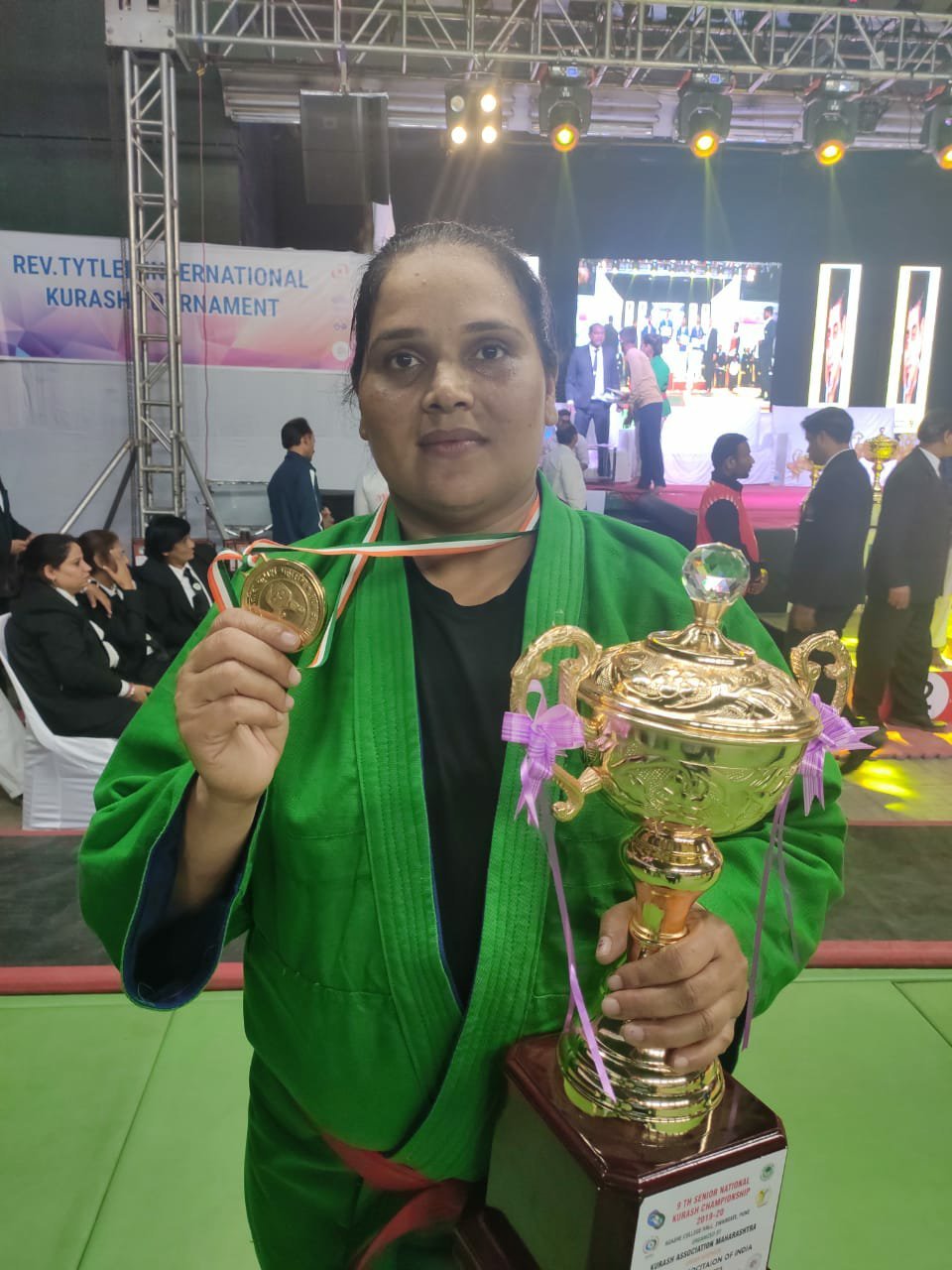 भोपाल सी.एस.पी. बिट्टू को मिला सीनियर राष्ट्रीय महिला कुरास में स्वर्ण | New India Times