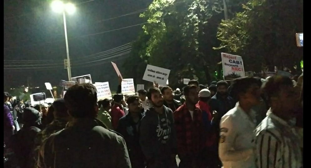 एनआरसी एवं सीएए के खिलाफ भोपाल में हुआ ज़बर्दस्त विरोध-प्रदर्श | New India Times