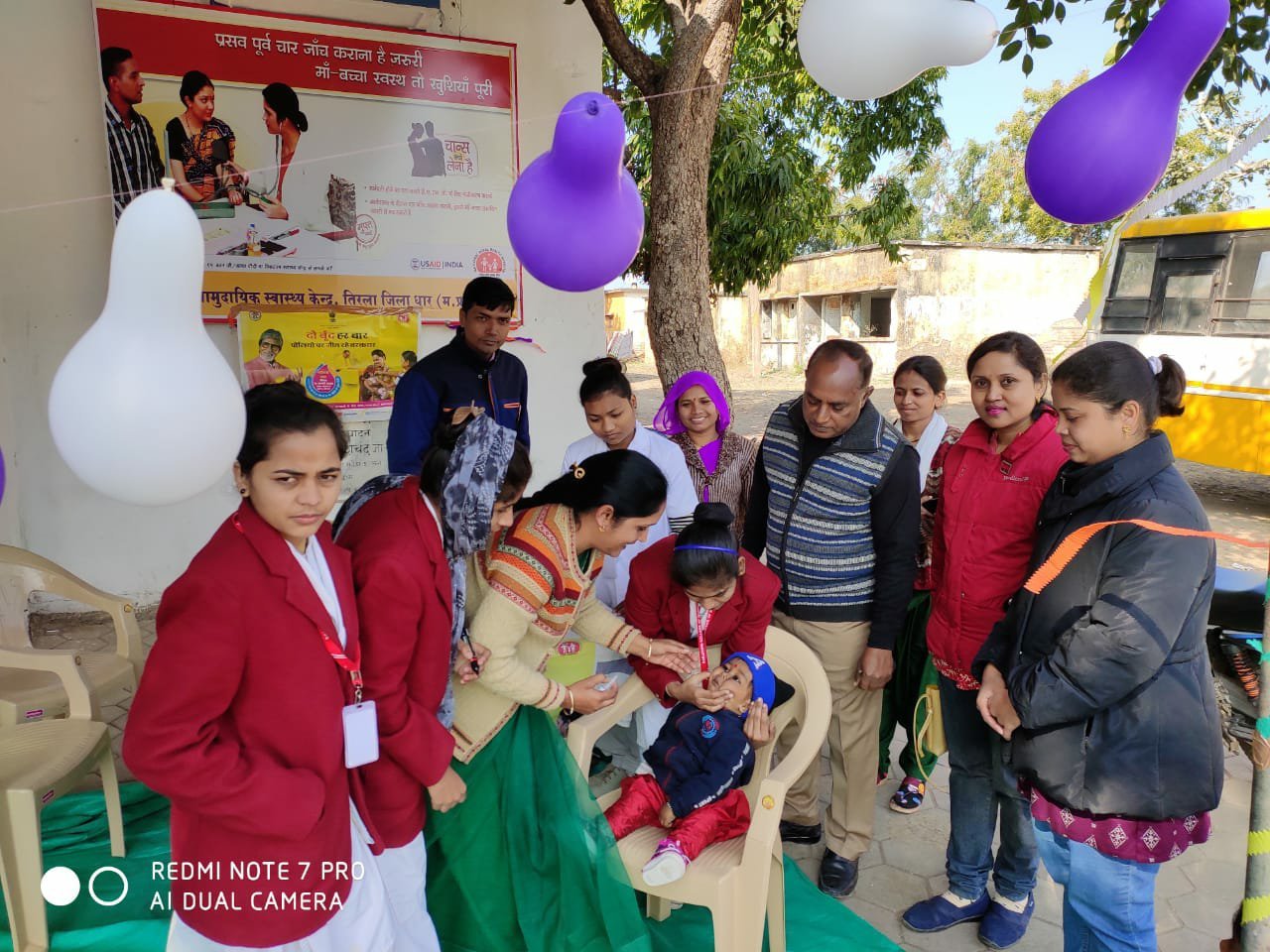 पल्स पोलियो अभियान के अन्तर्गत दो बूंद दवा पिलाकर हुआ शुभारंभ | New India Times