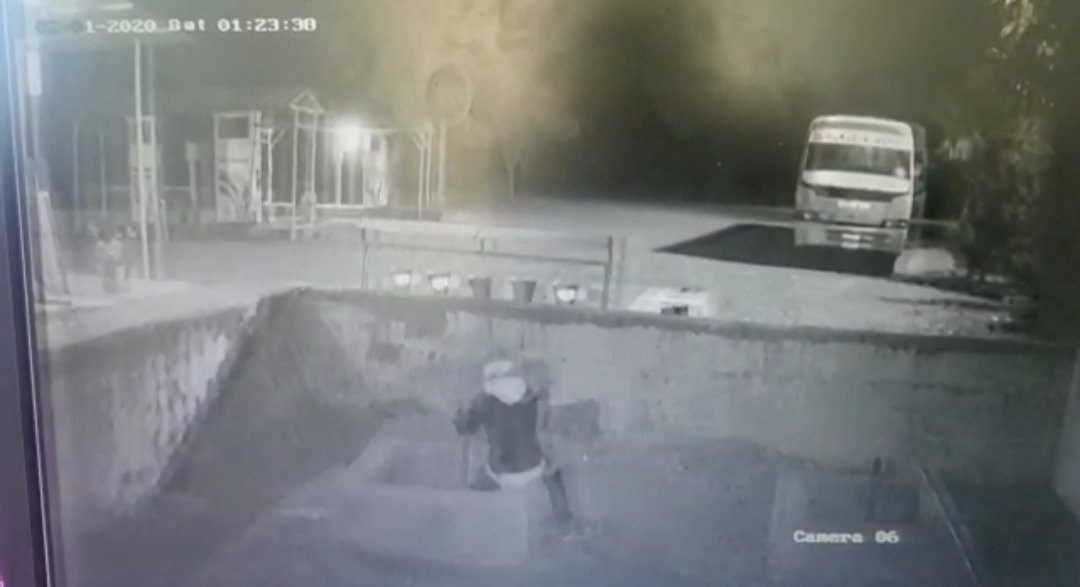 सांईं कृति पेट्रोल पंप पर मध्य रात्रि में हुई डीजल-पेट्रोल की चोरी, नकाबपोश चोर सीसीटीवी कैमरे में हुए कैद | New India Times