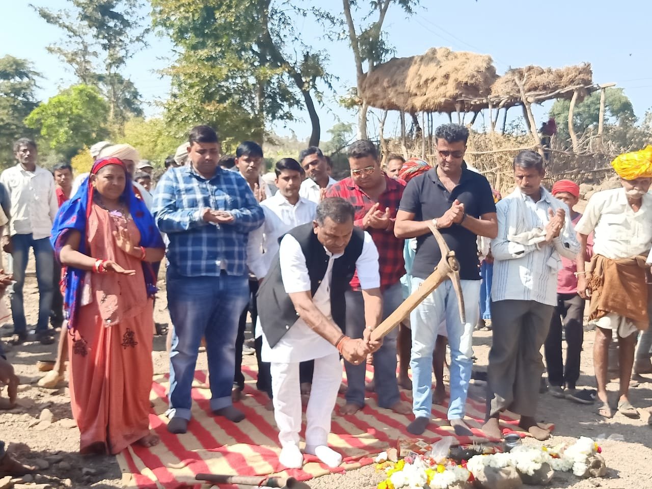 विकास कार्यों को करना ही हमारा लक्ष्य: विधायक वालसिंह मेडा | New India Times