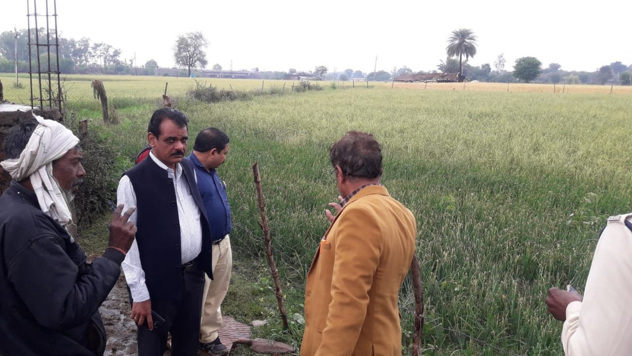 बेमौसम बारिश और ओले गिरने से फसलों को भारी नुकसान, किसानों के चेहरों पर छाई चिंता की लकीरें | New India Times