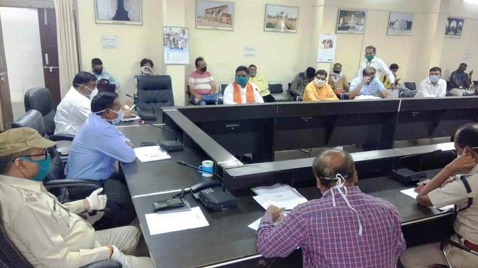 कलेक्टर द्वारा आपदा प्रबंधन के संबंध में जनप्रतिनिधियों से की गई चर्चा | New India Times