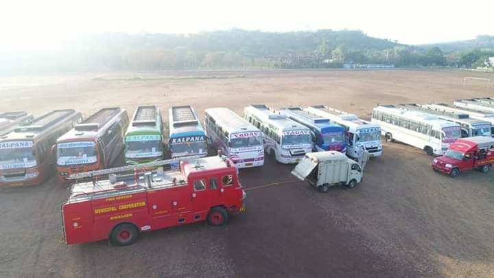 कोटा से मध्यप्रदेश के बच्चों को वापस लाने के लिए ग्वालियर से 150 बसें हुईं रवाना | New India Times