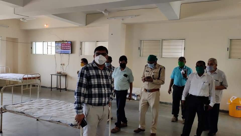 जिला प्रशासन ने 24 घंटे में तैयार किया अत्याधुनिक सेवाओं से युक्त कोविड केयर सेंटर, घर सा माहौल निर्मित करने का किया गया है प्रयास | New India Times