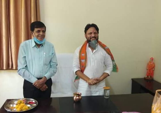 भाजपा जिलाध्यक्ष श्री राजीव यादव ने संभाला पदभार, प्रदेश अध्यक्ष ने उनसे की वीडियो कॉन्फ्रेंसिंग से चर्चा | New India Times