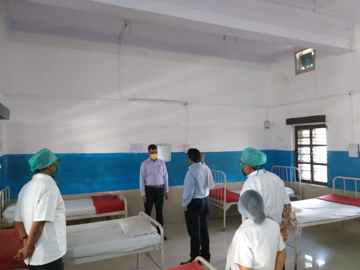 नवागत कलेक्टर ने क्वॉरेंटाइन सेंटर, आइसोलेशन वार्ड और गेहूं उपार्जन केंद्र का किया निरीक्षण, दिये दिशा-निर्देश | New India Times