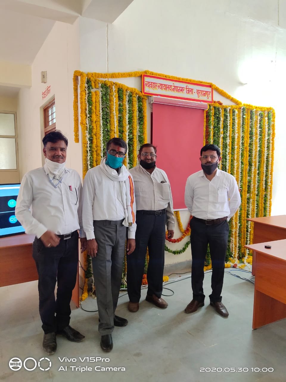 नेपानगर में सिविल कोर्ट का इ उद्घाटन हुआ सम्पन्न | New India Times