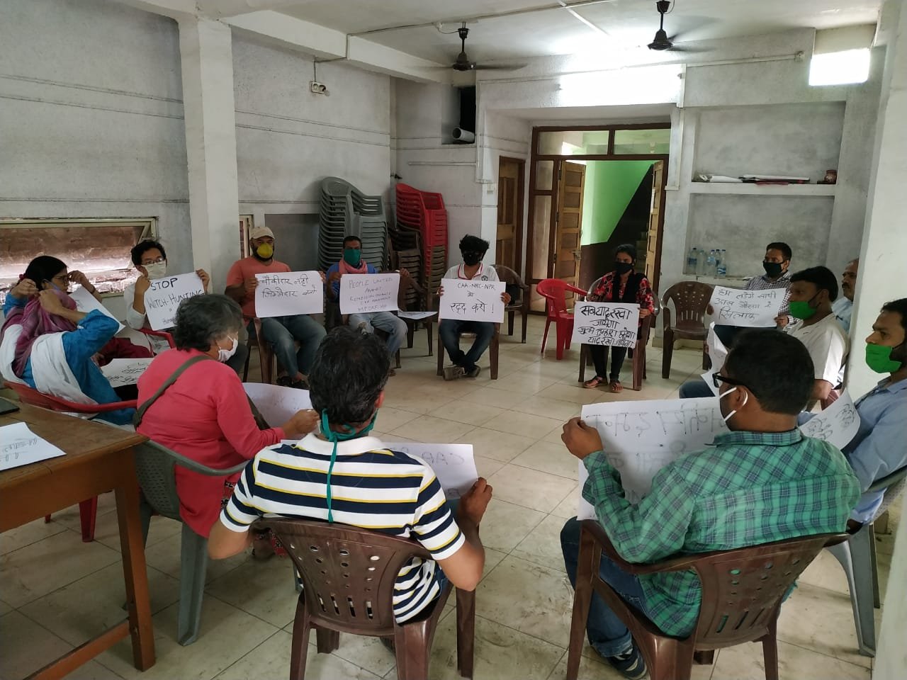 मध्यप्रदेश लोकतांत्रिक अधिकार मंच एवं जनसंपर्क समूह ने किया सीएए विरोधी कार्यकर्ताओं के दमन का विरोध | New India Times