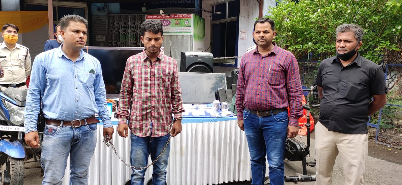 शातिर नकबजन आया पुलिस गिरफ्त में, करीब 15 लाख का माल बरामद | New India Times