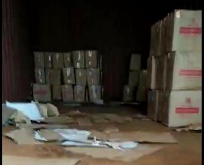 थाना रातीबड़ पुलिस नें कंटेनर में छुपाई गई लाखों की अवैध शराब की बरामद | New India Times