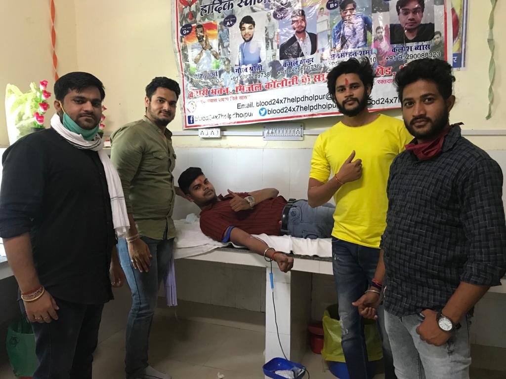 कमल ठाकुर के जन्मदिन पर जयपुर सहित धौलपुर में हुआ रक्तदान | New India Times