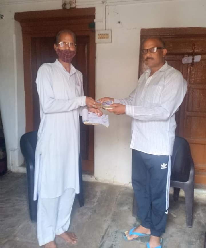 सरस्वती शिशु मंदिर को समाजसेवी संदीप जैन ने सौंपी 11 हजार रूपये सहायता राशि | New India Times