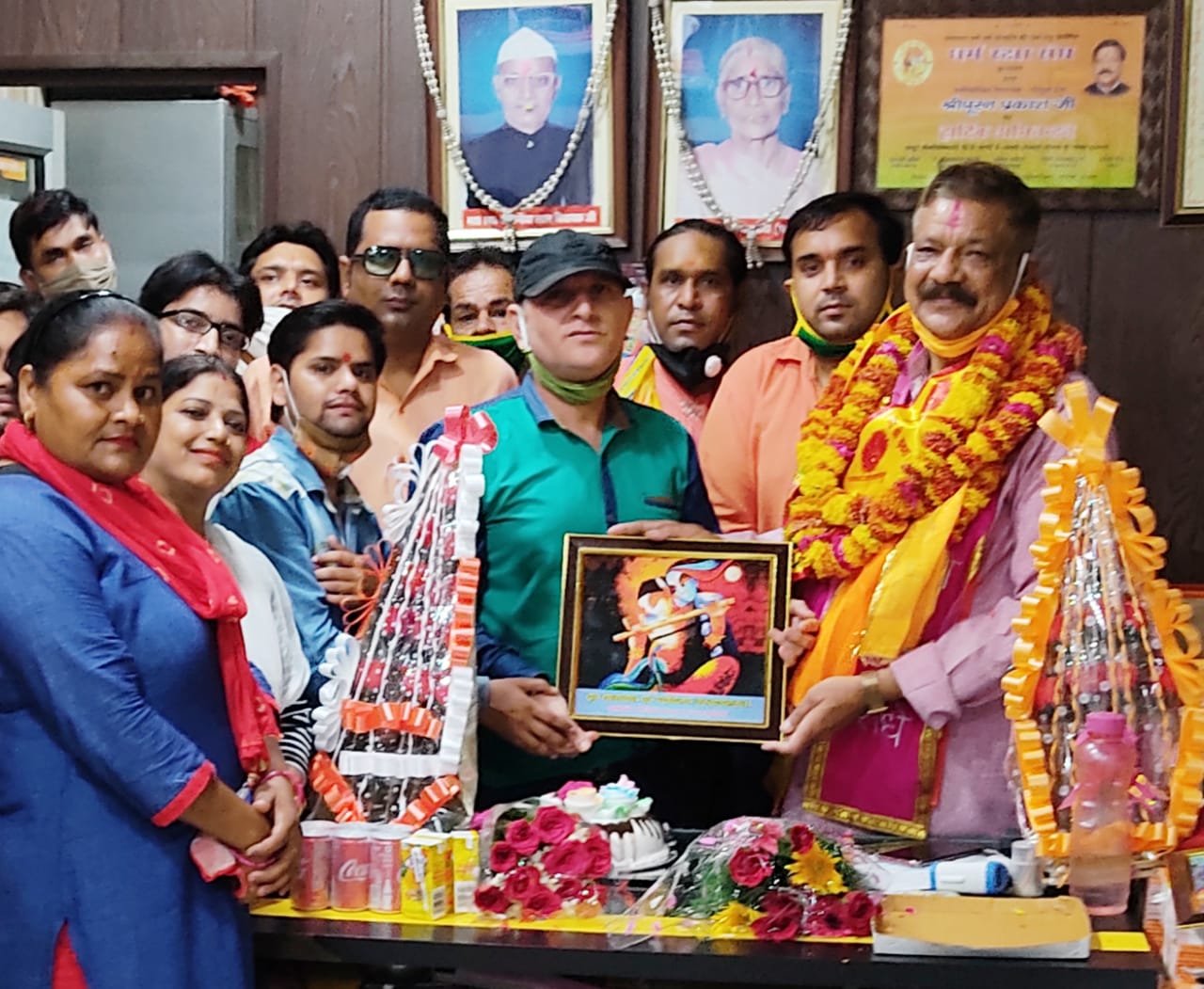 विधायक पूरन प्रकाश का जन्मदिन संकल्प दिवस के रूप में मनाया गया | New India Times