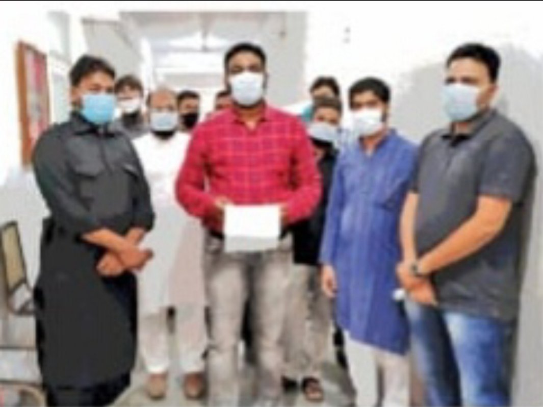 आयुष चिकित्सकों ने क्लीनिक संचालन में आ रही समस्याओं को लेकर कलेक्टर को ज्ञापन सौंपा | New India Times