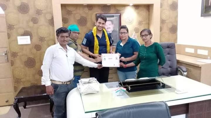 मितेंद्र दर्शन सिंह को गौरवशाली सामाजिक संस्था ने किया सम्मानित | New India Times