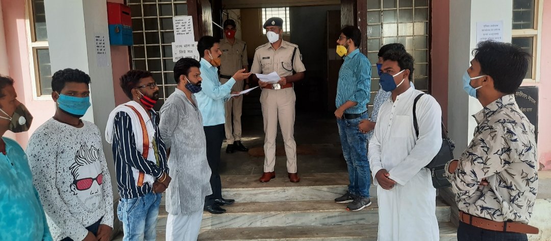 कांग्रेस प्रवक्ता स्व. श्री राजीव त्यागी की मौत को लेकर जिला युवा कांग्रेस ने पुलिस अधीक्षक को ज्ञापन सौंप कर की भाजपा प्रवक्ता संबित पात्रा पर गैर इरादतन हत्या का मामला दर्ज करने की मांग | New India Times