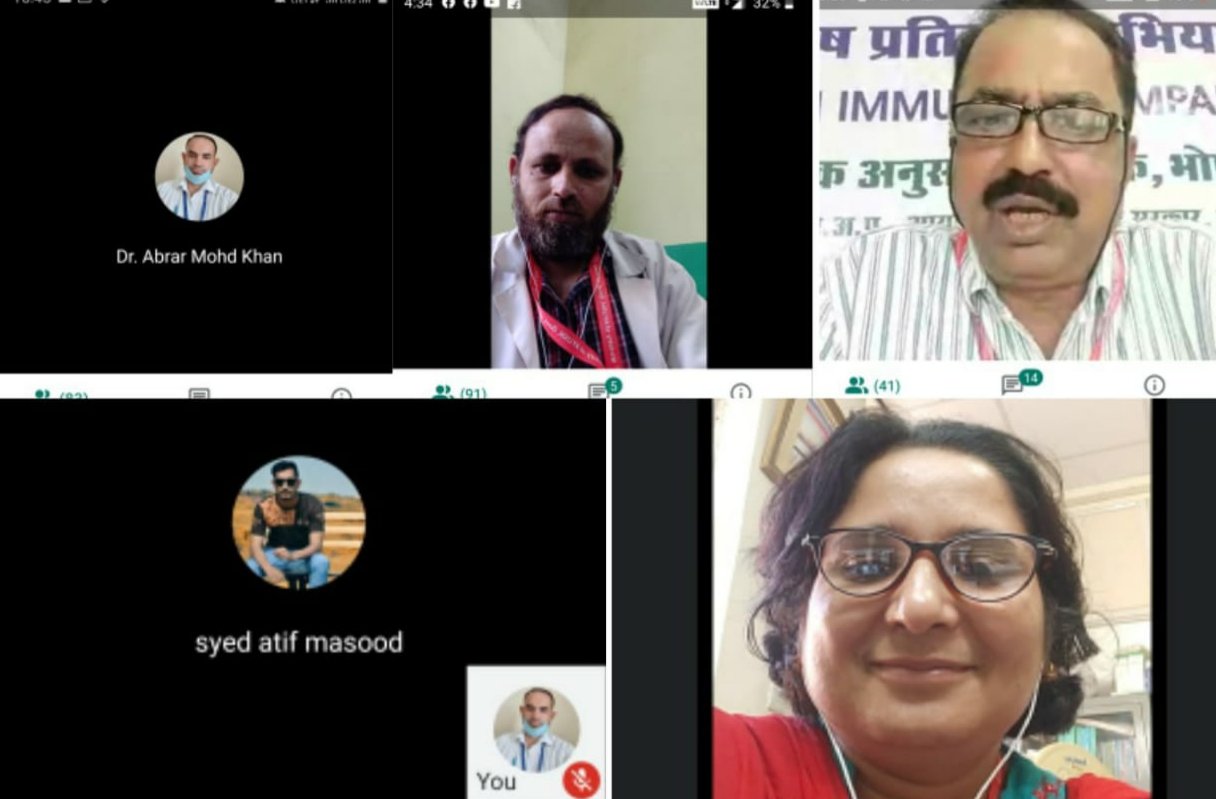 यूनानी चिकित्सा अनुसंधान एकक भोपाल एंव बुरहानपुर द्वारा रोग प्रतिरोधक क्षमता एवं पोषण अभियान पर जागरूकता हेतु वेबिनार का किया गया आयोजन | New India Times