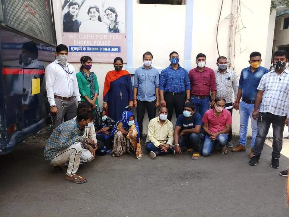 भोपाल क्राइम ब्रांच ने नकबजन पारदी गिरोह का पर्दाफाश करते हुए लगभग 17 लाख रूपये का माल किया बरामद | New India Times