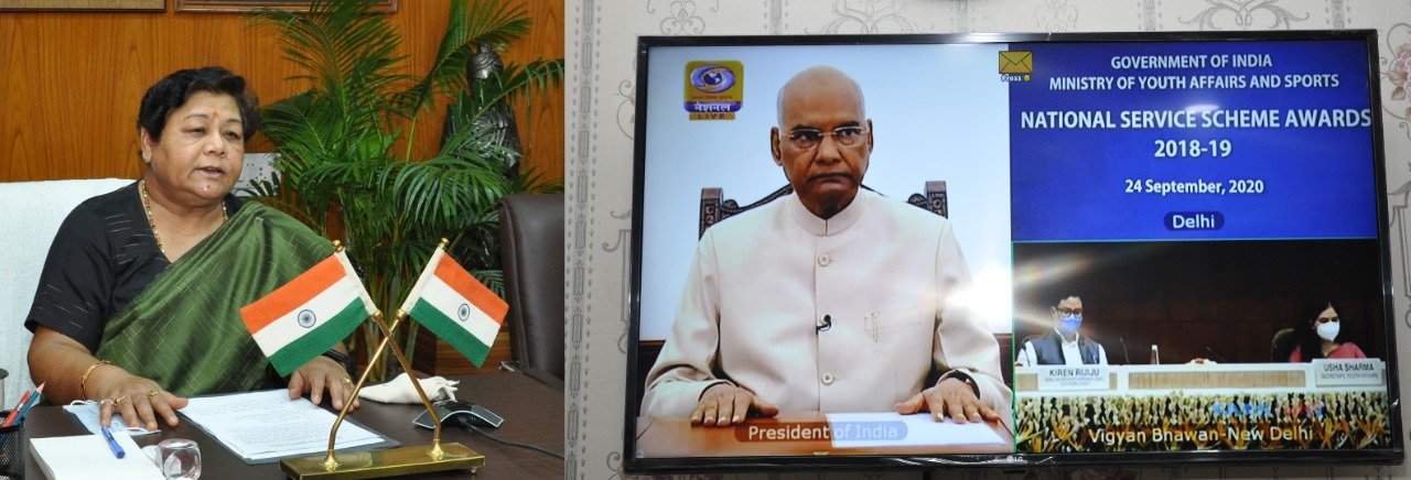 राज्यपाल ने छत्तीसगढ़ के एनएसएस के दो श्रेष्ठ स्वयंसेवकों को राष्ट्रीय पुरस्कार मिलने पर दी शुभकामनाएं | New India Times